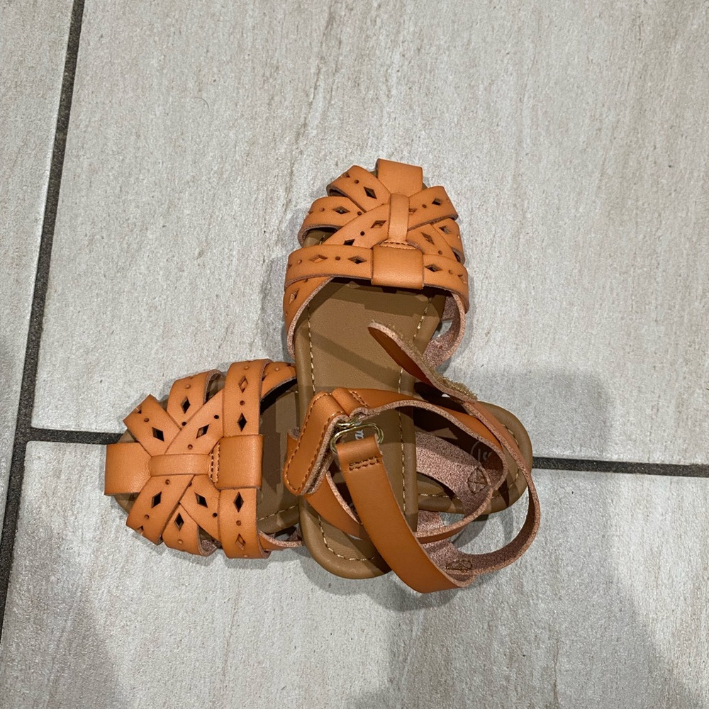 Kids Tan Sandals